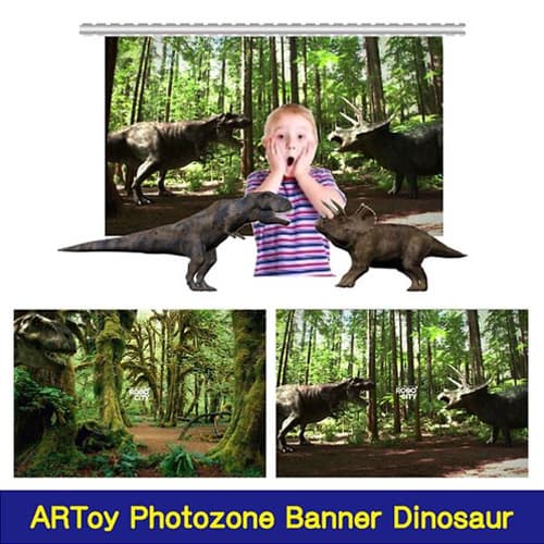 ARToy Photozone Banner Dinosaur